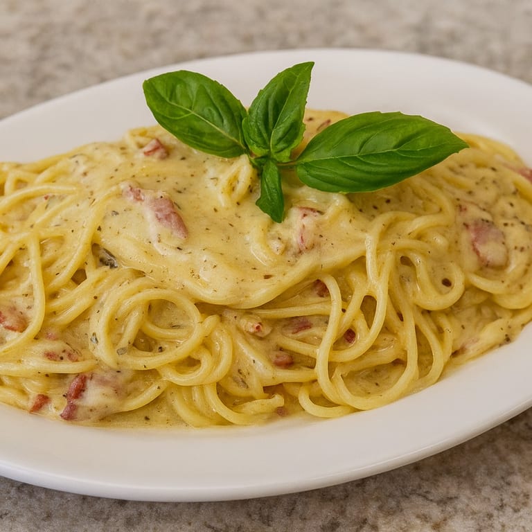 Delicious Carbonara Made Fresh