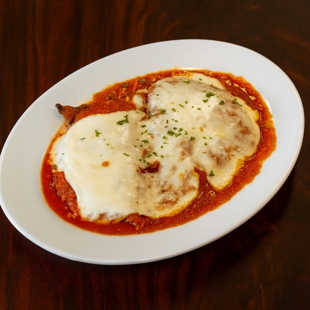 Chicken Parmigiana.