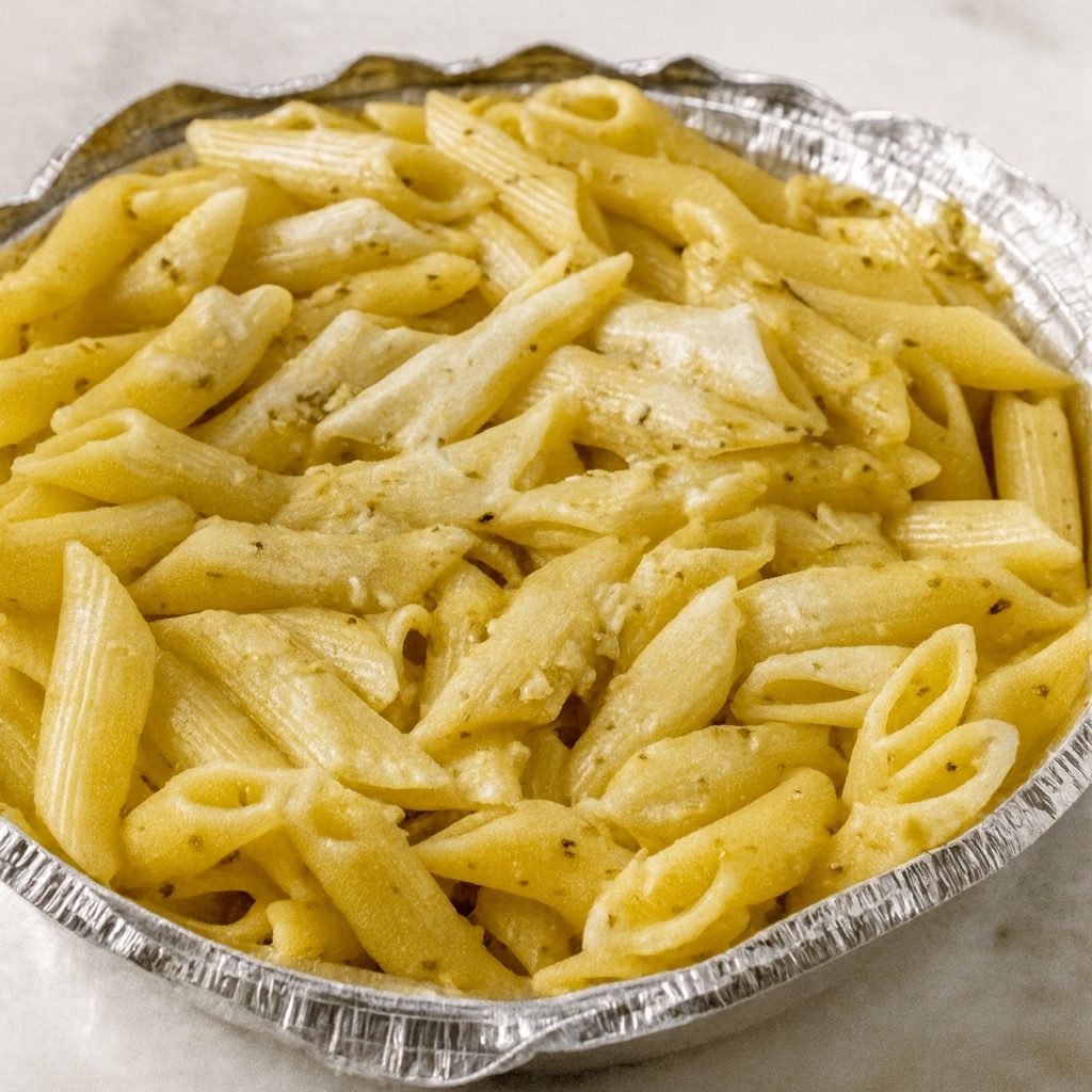 Grilled Chicken Penne Pesto.