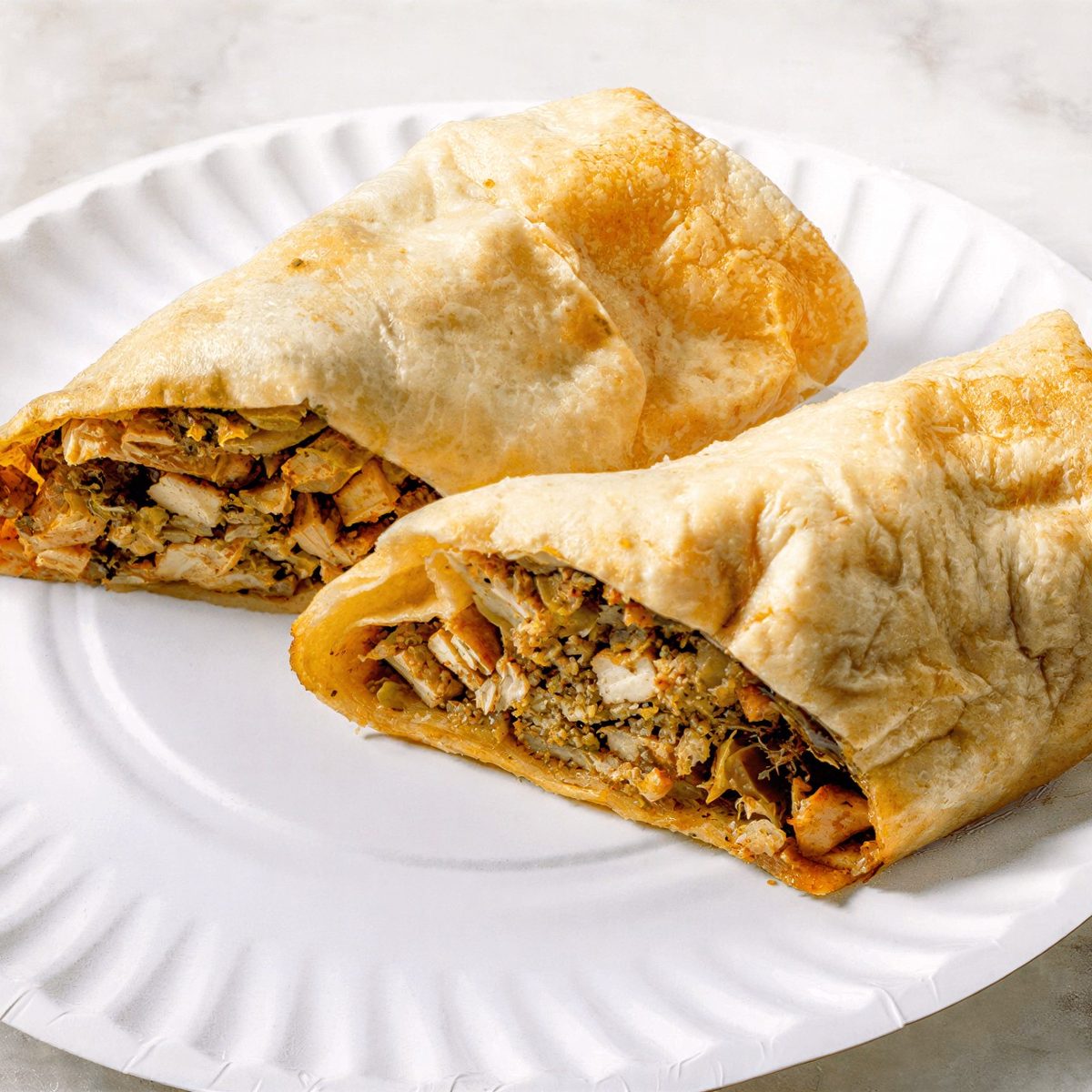 Pesto Chicken Wrap